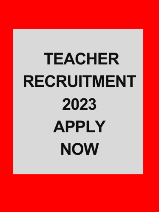 Swami Atmanand Excellent School, Bemetara Teacher Recruitment 2023 Apply offline form for 192 Posts